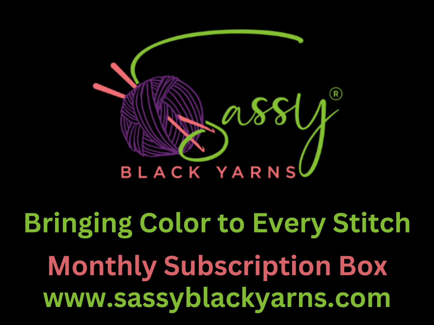 Sassy Yarn Club Subscription Box (January)